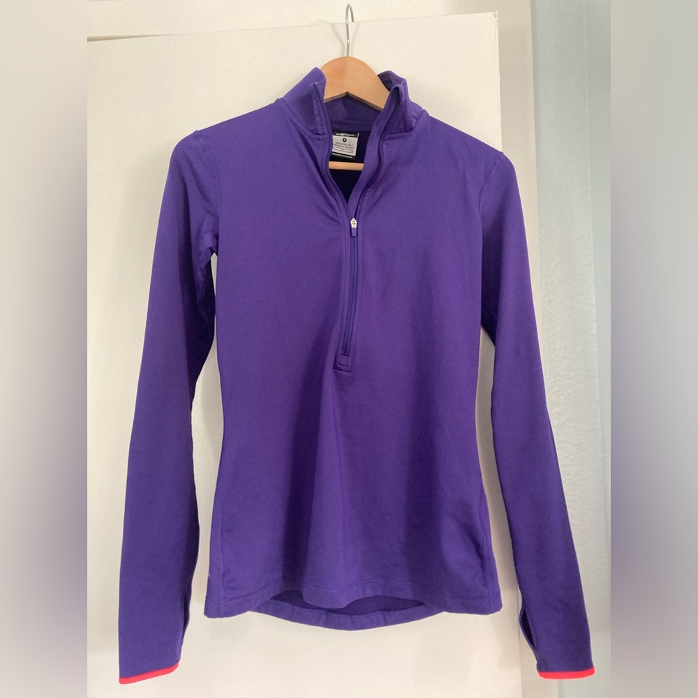 Preowned Women’s Nike Pro Dri Fit Running Long Sleeve Pullover Purple Pink - S